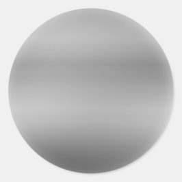 Adesivo Redondo Personalização de Modelo de prata