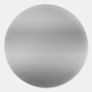 Adesivo Redondo Personalização de Modelo de prata