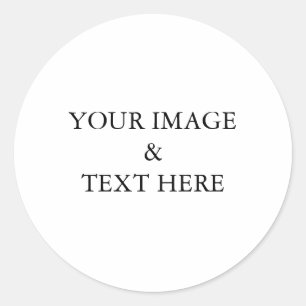 Adesivo Redondo Personalizada Personalizada Sua Própria Foto
