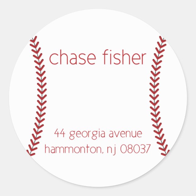 Adesivo Redondo personalizado (Frente)