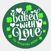 Personalizado Feito Com Amor Baking Irlandês