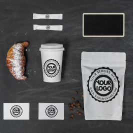 Adesivo Redondo Personalizado o logotipo da sua empresa