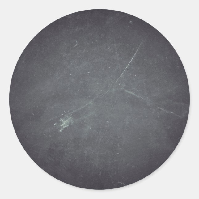 Adesivo Redondo Personalizado Personalizado Seu Quadro Preto (Frente)