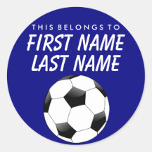 Personalizado Pertence A Sticker - Futebol