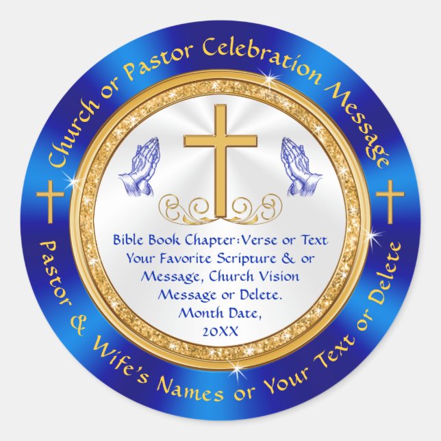 Adesivo Redondo Personalizado, Vinhetas, Favores, Envelopes (Frente)