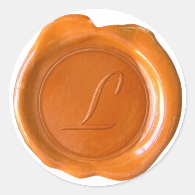 Adesivo Redondo Personalizado WSM - Courtney - L - Laranja (Frente)