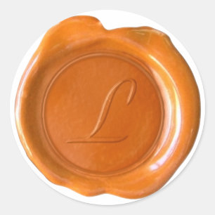 Adesivo Redondo Personalizado WSM - Courtney - L - Laranja