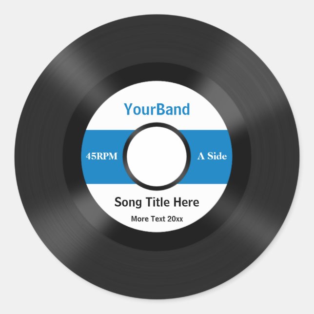 Adesivo Redondo Personalizar Registro Personalizado (Frente)