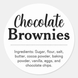 Adesivo Redondo Personalizar rótulo Homemade HM001_26rdv1