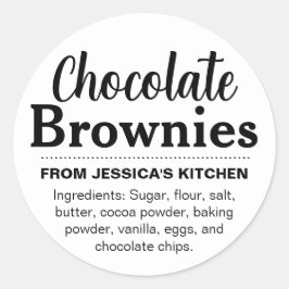 Adesivo Redondo Personalizar rótulo Homemade HM001_26rdv2