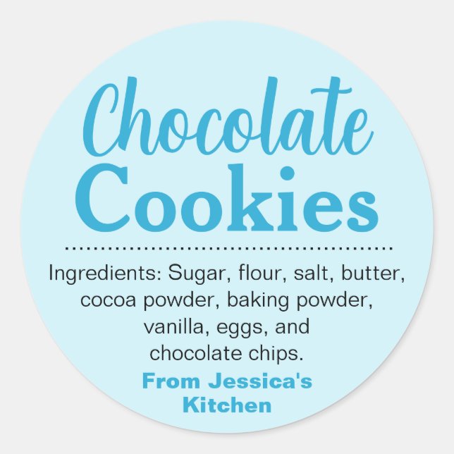 Adesivo Redondo Personalizar rótulo Homemade HM001_27rdv1 (Frente)