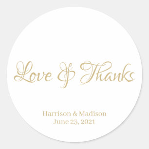 Adesivo Redondo personalizar texto Favoritos de presente de casame