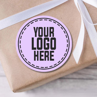 Adesivo Redondo Personalized Logo Business Branding Packaging