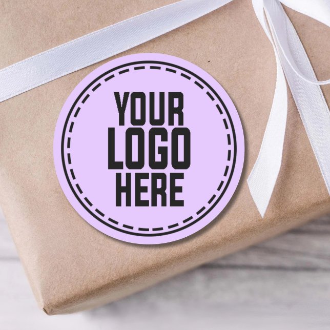 Adesivo Redondo Personalized Logo Business Branding Packaging (Criador carregado)