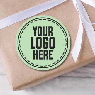 Adesivo Redondo Personalized Logo Business Branding Packaging