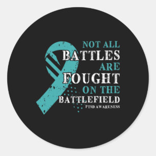 Adesivo Redondo Perturbação Pós-Estresse Sensibilização Veterana S