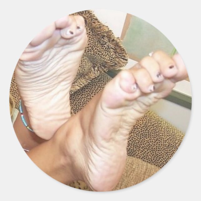 ADESIVO REDONDO PÉS SUAVES (Frente)