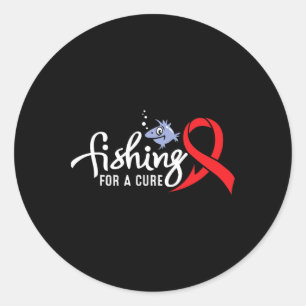 Adesivo Redondo Pesca Da Anemia Falsiforme