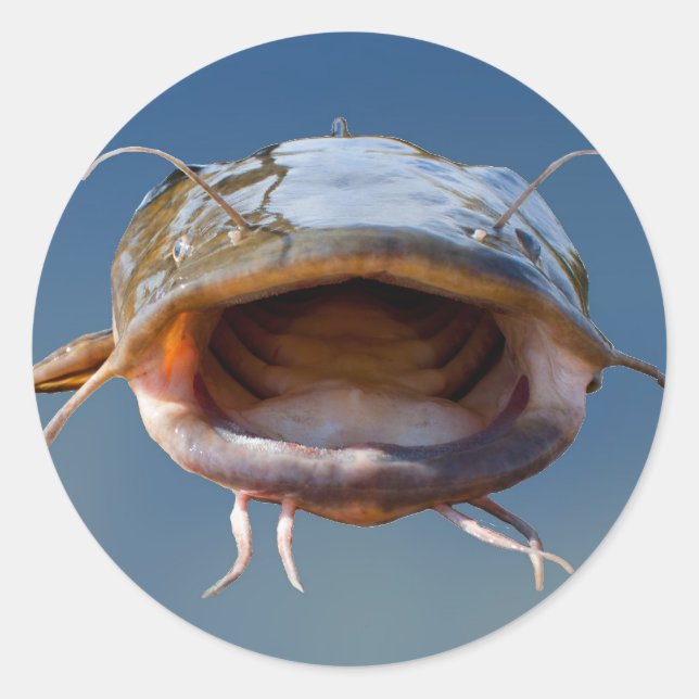 Adesivo Redondo Pesca da Boca Grande (Frente)