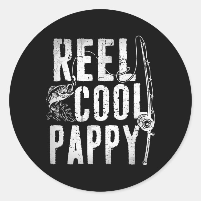 Adesivo Redondo Pesca De Peixes De Pelapo De Enguia (Frente)