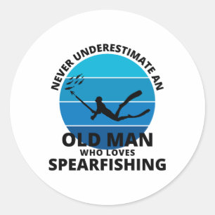 Adesivo Redondo Pesca submarina