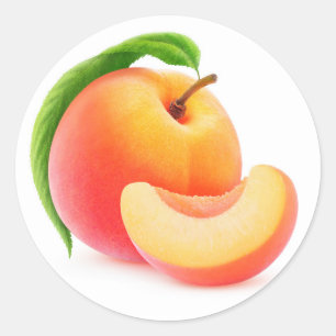 Adesivo Redondo Pêssego