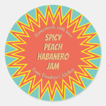 Pêssego Habanero Jam-Jam-Canning Negrito