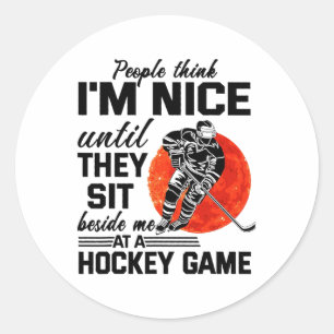 Adesivo Redondo Pessoas acham que eu nº 39;m legal até que se sent