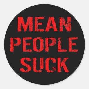 Adesivo Redondo Pessoas Médias Suck