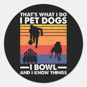 Adesivo Redondo Pet Cachorros Eu Bolinho E Eu Sei Coisas