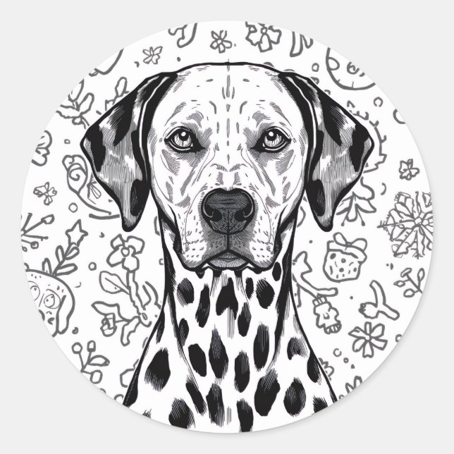 Adesivo Redondo Pet christmas  (Frente)