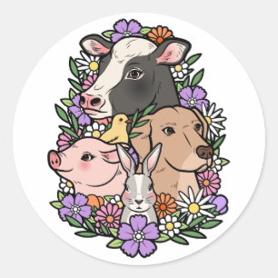 Adesivo Redondo Pet Not Comida