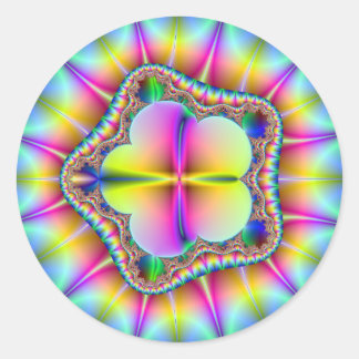 Adesivo Redondo Pétalas2