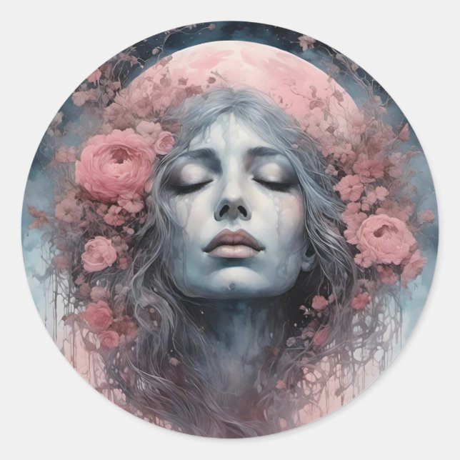 Adesivo Redondo Phantasy para sonho (Frente)