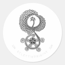 Adesivo Redondo Phoenix 10 Anos