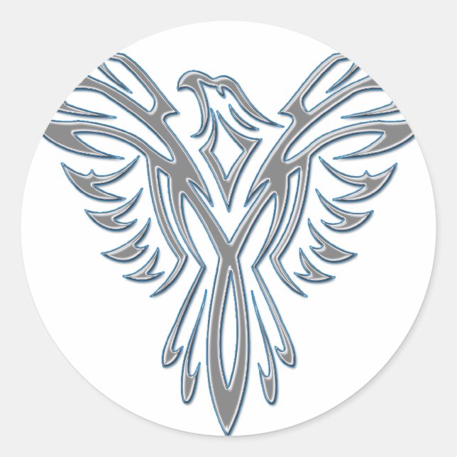 Adesivo Redondo Phoenix D (Frente)