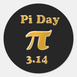 Adesivo Redondo Pi Day