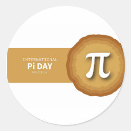 Adesivo Redondo Pi Day