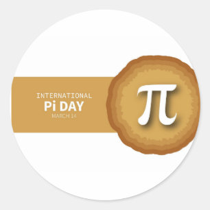 Adesivo Redondo Pi Day