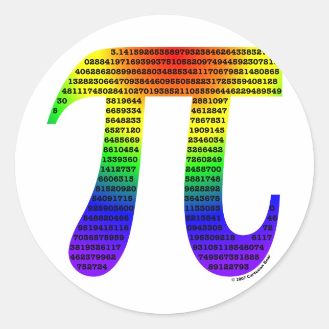 Adesivo Redondo Pi de Evan #2 (Frente)