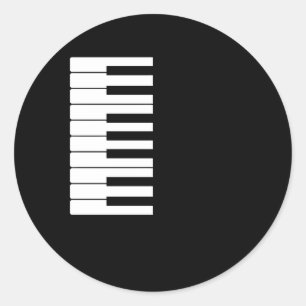 Adesivo Redondo Piano 44 1979