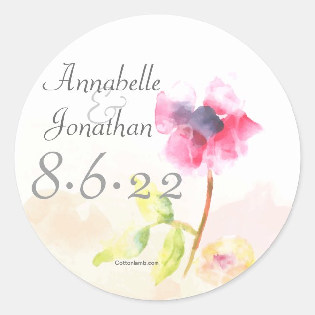 Adesivo Redondo Picante Vermelho (Frente)