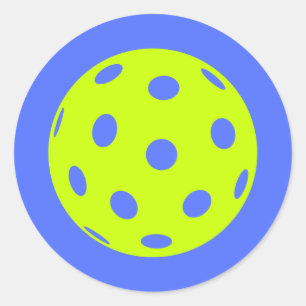 Adesivo Redondo Pickleball Decal ou Sticker!