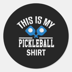 Adesivo Redondo Pickleball - Gi De Pickleball De Tênis De Badminto