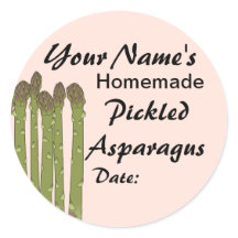 Picles caseiros Canning Jar Lid Labs Asparagus