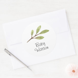 Adesivo Redondo Picnic de floresta dançando