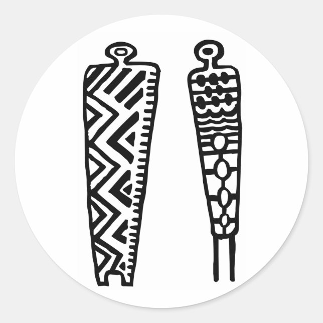 Adesivo Redondo Pictografo Men-BW (Frente)