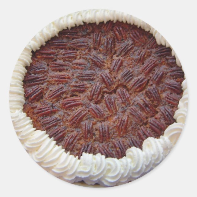 Adesivo Redondo Pie de Pecan delicioso! (Frente)
