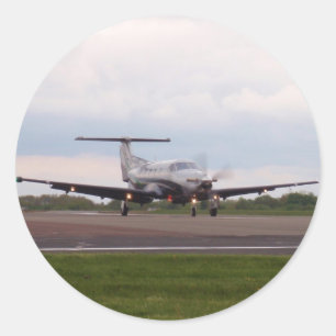 Adesivo Redondo Pilatus PC 12