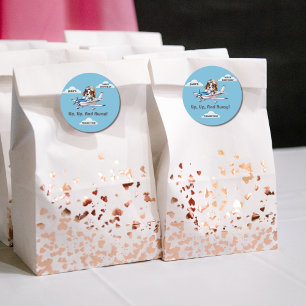 Adesivo Redondo Piloto Cachorro &Bonito Plano Cessna,Viagem, Prime